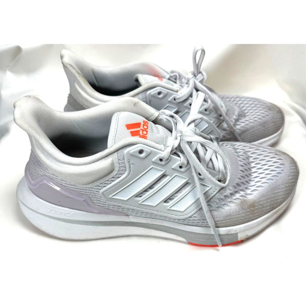 Adidas Bounce Primegreen Lace Up Womens Running Sneakers Size 7.5 H00538